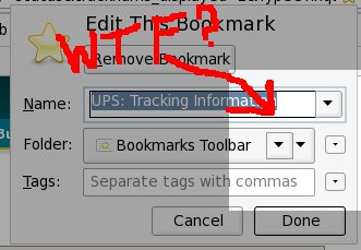 Firefox bookmarks menus