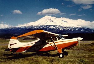 Maule Aircraft on Maule Aircraft In Front Of A Mountain